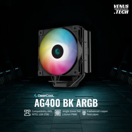 Deepcool AG400 BK ARGB AIR CPU Cooler
