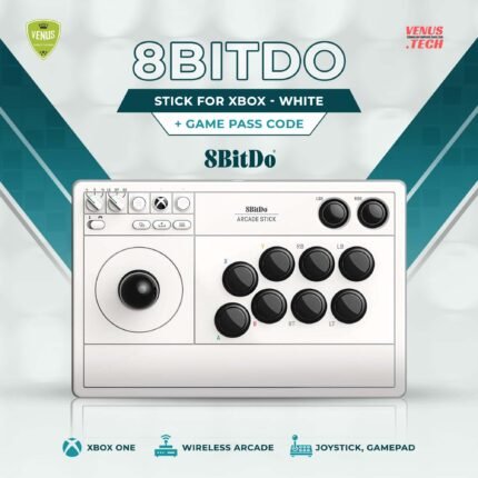 8BitDo Arcade Stick for Xbox - White