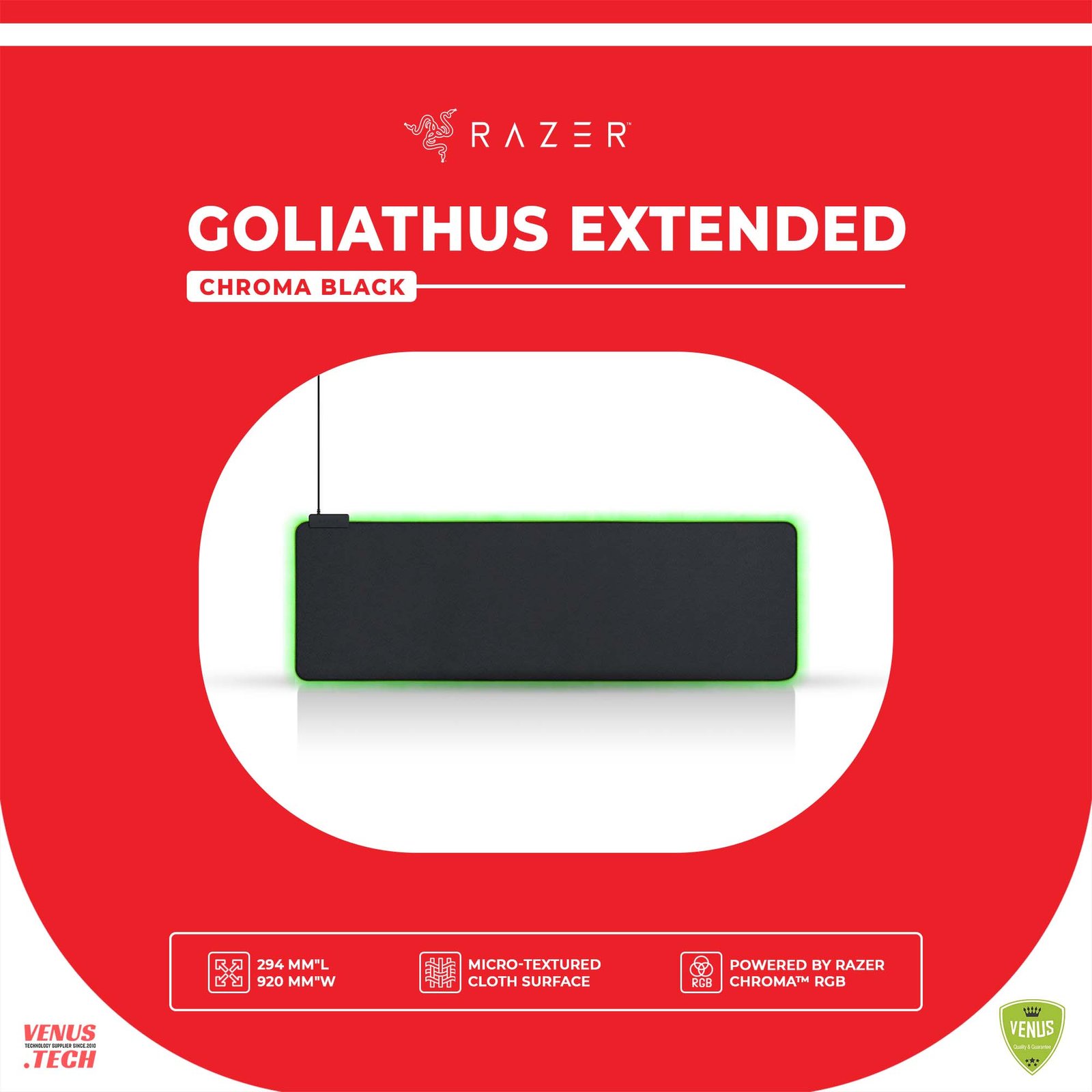 84 - Goliathus Extended Chroma – Black Razer Goliathus Extended Chroma - Black - Image 1