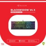 Razer BlackWidow V4 X - Mechanical Gaming Keyboard: Green Switches - (Arabic Layout)