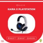 Razer Kaira X Wired Gaming Headset for Playstation 5 / PS5, PS4, PC, Mac, Mobile: 50mm Drivers - HyperClear Cardioid Mic - Memory Foam Cushions - On-Headset Controls - White & Black