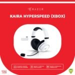 Razer Kaira HyperSpeed - Wireless Multi-Platform Gaming Headset for Xbox (HyperSpeed Wireless, TriForce 50mm Drivers, HyperClear Cardioid Mic, FlowKnit Memory Foam Cushions) White