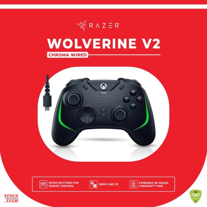 Razer Wolverine V2 Chroma Black (動作未確認) Razer Wolverine V2 Chroma Black (動作未確認) 【公式通販】