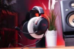 HyperX Cloud III - Wired Gaming Headset | PC | PS5 | Xbox Series X | S | Angled 53mm Drivers | DTS | Memory Foam | Durable Frame | Ultra-Clear 10mm Mic | USB-C | USB-A | 3.5mm | Black/Red - Image 3