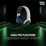 Razer Kaira Pro Dual Wireless Gaming Headset with Haptics for PS5/PS4, PC, Mobile - HyperSense Drivers, Detachable Mic, RGB Chroma