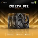 Ocypus Delta F12 Black 3 IN 1