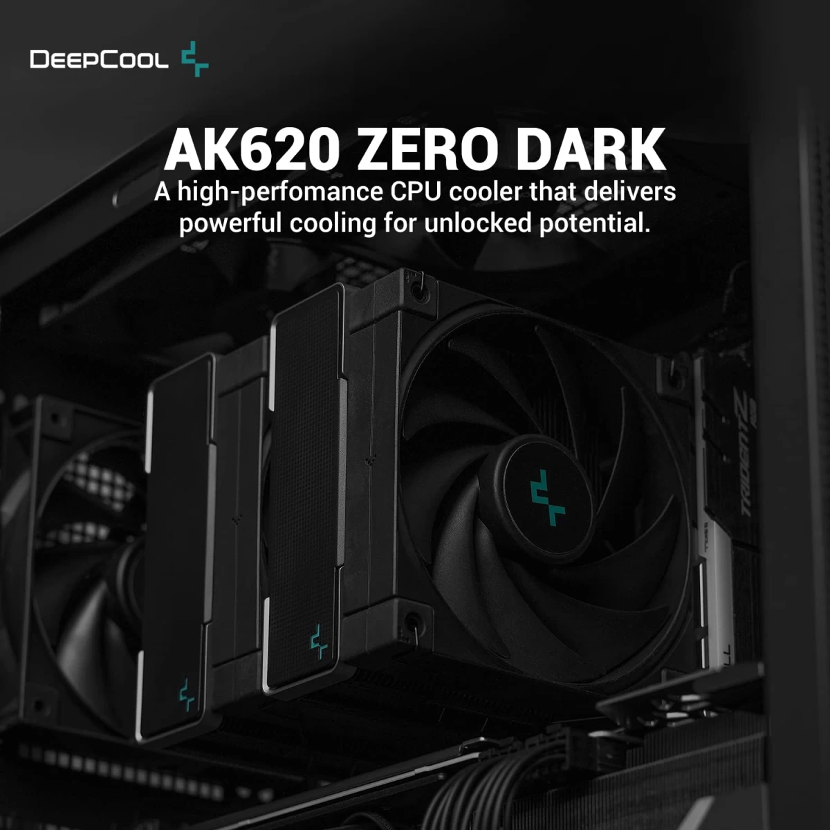 AK620 ZERO DARK R-AK620-BKNNMT-G-1 - PC用ファン、クーラー