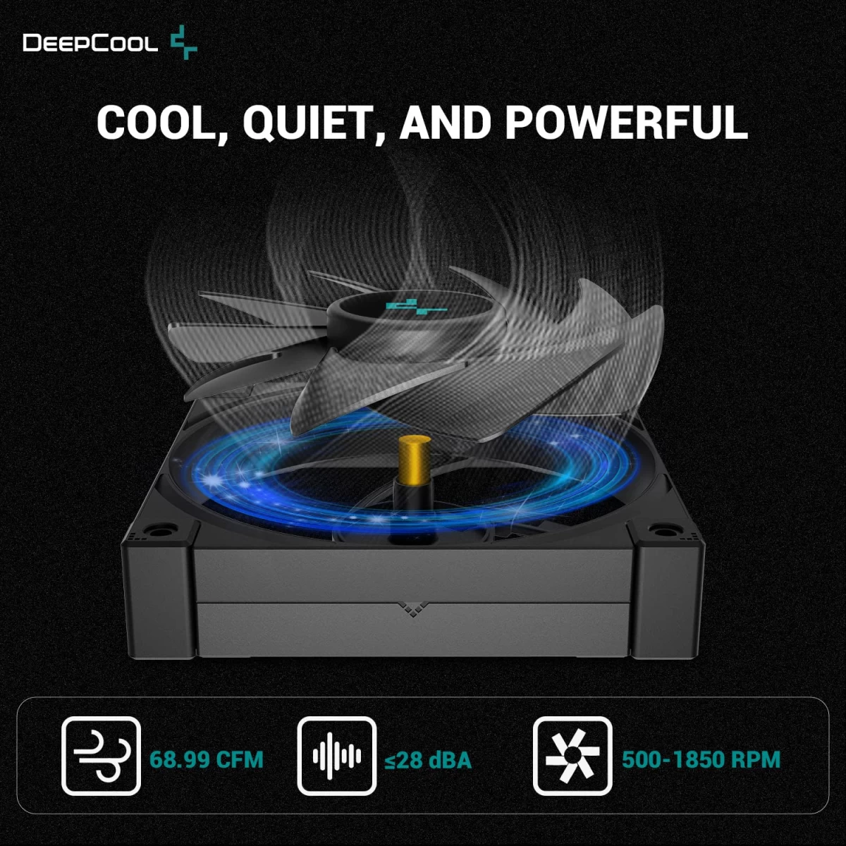  AK620 CPU Cooler, Equipped with 6 Copper Heat-Pipes Dual Tower  CPU air Cooler with 120mm PWM 1850RPM 68.99CFM Each for Intel LGA  1700/1200/1151/1150/1155 AMD AM5/AM4 : Electronics