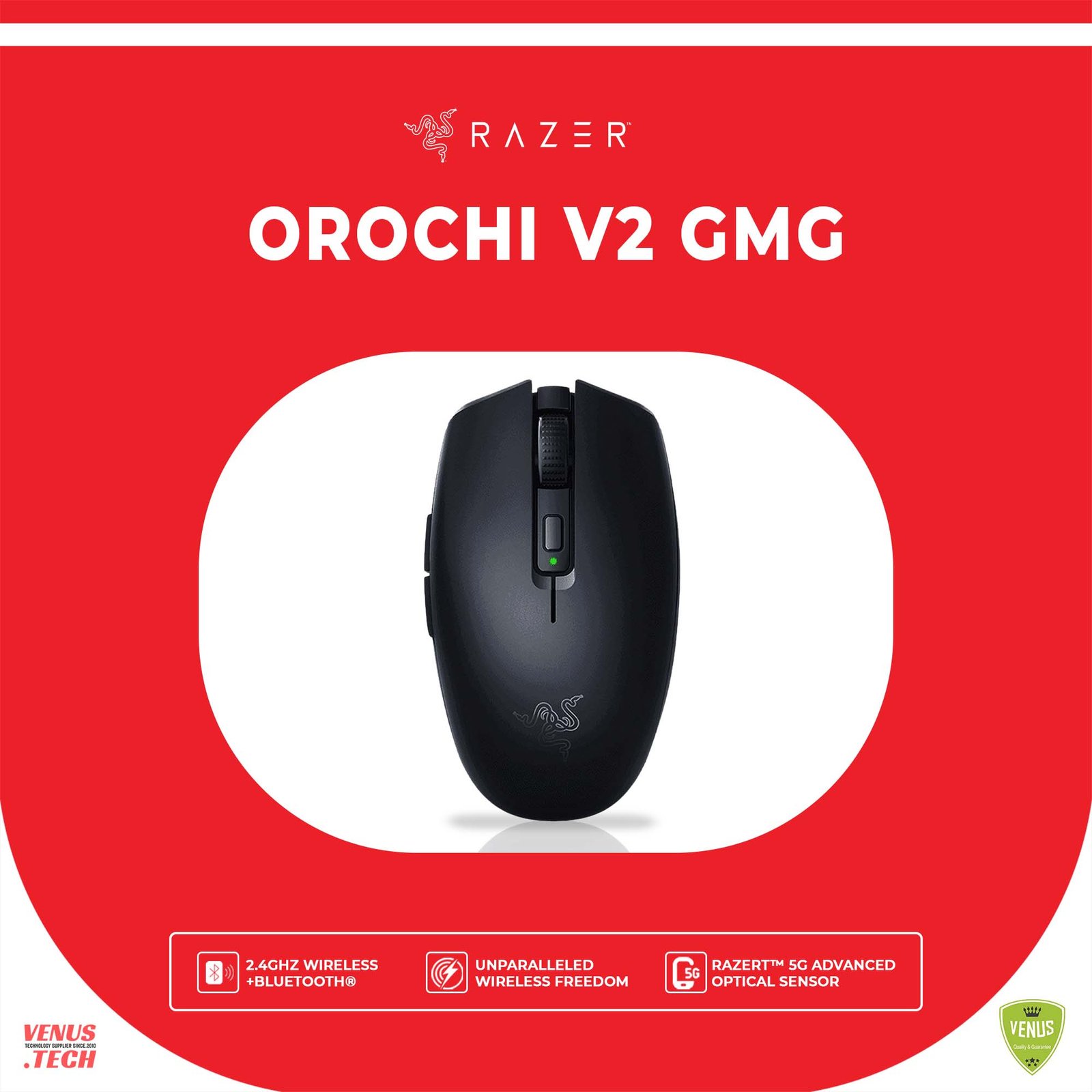 11 - OROCHI V2 GMG BLACK Razer Orochi V2 Mobile Wireless Gaming Mouse - Image 1