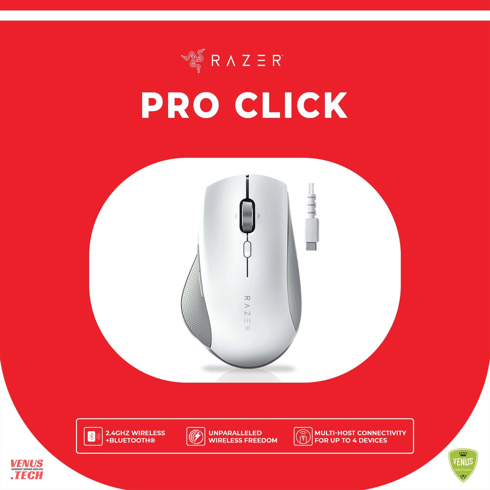15 - Pro Click Razer Pro Click Humanscale Wireless Mouse - Image 1