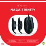 Razer Naga Trinity Gaming Mouse: 16,000 DPI Optical Sensor - Chroma RGB Lighting