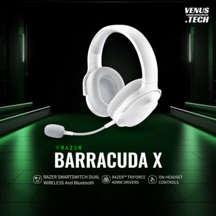 Razer Barracuda X (2022) - Wireless Multi-Platform Gaming and Mobile Headset - Mercury White - FRML Packaging RZ04-04430200-R3M1