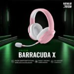 Razer Barracuda X (2022) - Wireless Multi-Platform Gaming and Mobile Headset - Quartz Pink - FRML Packaging RZ04-04430300-R3M1