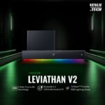 Razer Leviathan V2 (PC Gaming Soundbar with Subwoofer, THX Spatial Audio, Bluetooth 5.2)