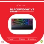 Razer Blackwidow V3 - Black - Mechanical Gaming Keyboard with Chroma RGB - Green Switch - Rz03-03540100-R3M1, Wired