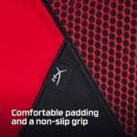 HyperX Pulsefire Mat – Gaming Mouse Pad – Medium/Large/XL/XXL – Precise Cloth Surface – Anti-fray Flush Stitching – Non-Slip Rubber Base, Black, Standard - Image 3