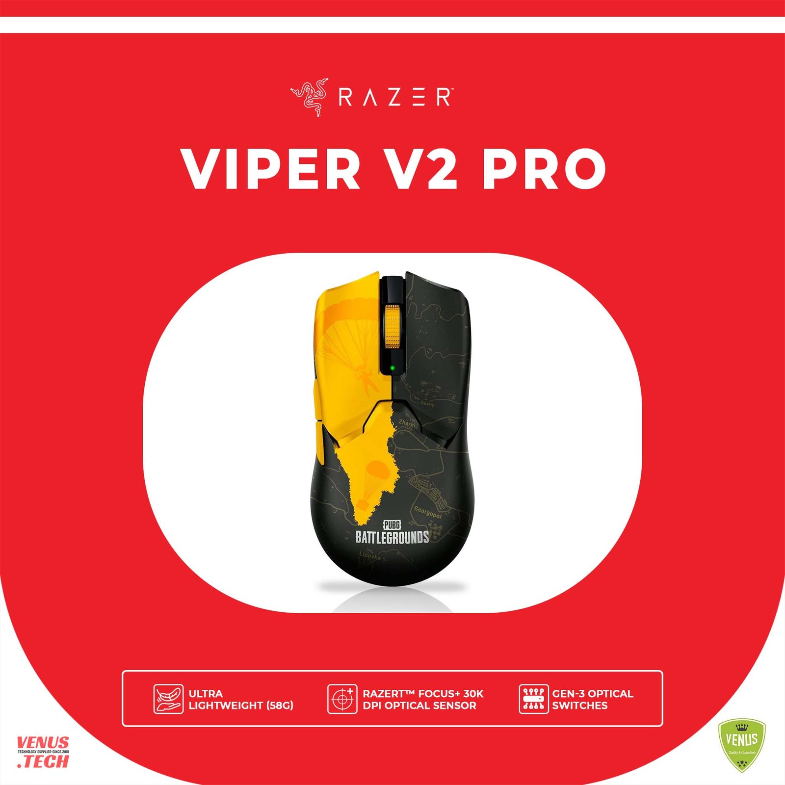 17 - VIPER V2 PRO RAZER VIPER V2 PRO - PUBG ED. - Image 1