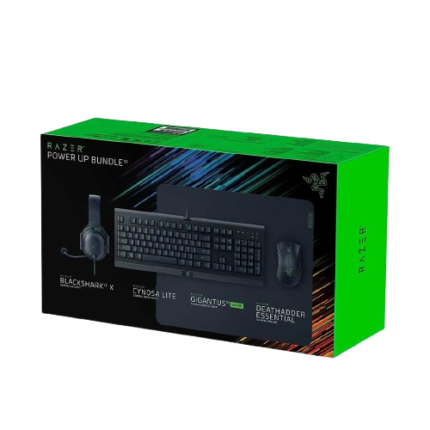 RAZER POWERUP BUNDLE V2-US (H/S, MAT, MSE, KB)