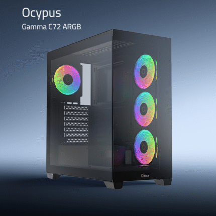 Ocypus Gamma C72 Black ARGB 7FANS