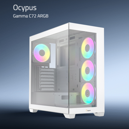 Ocypus Gamma C72 White ARGB 7FANS