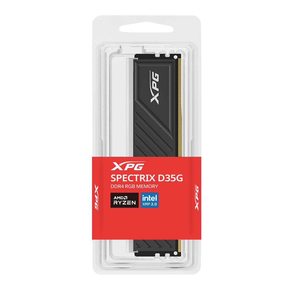 d35g_1000x1000_black_已更換 ADATA XPG D35G RGB 16GB (1x16GB) 3200MHz DDR4 - Image 2
