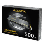 ADATA XPG Legend 860 512GB NVMe Gen4 SSD SLEG-860-500GCS - Image 2