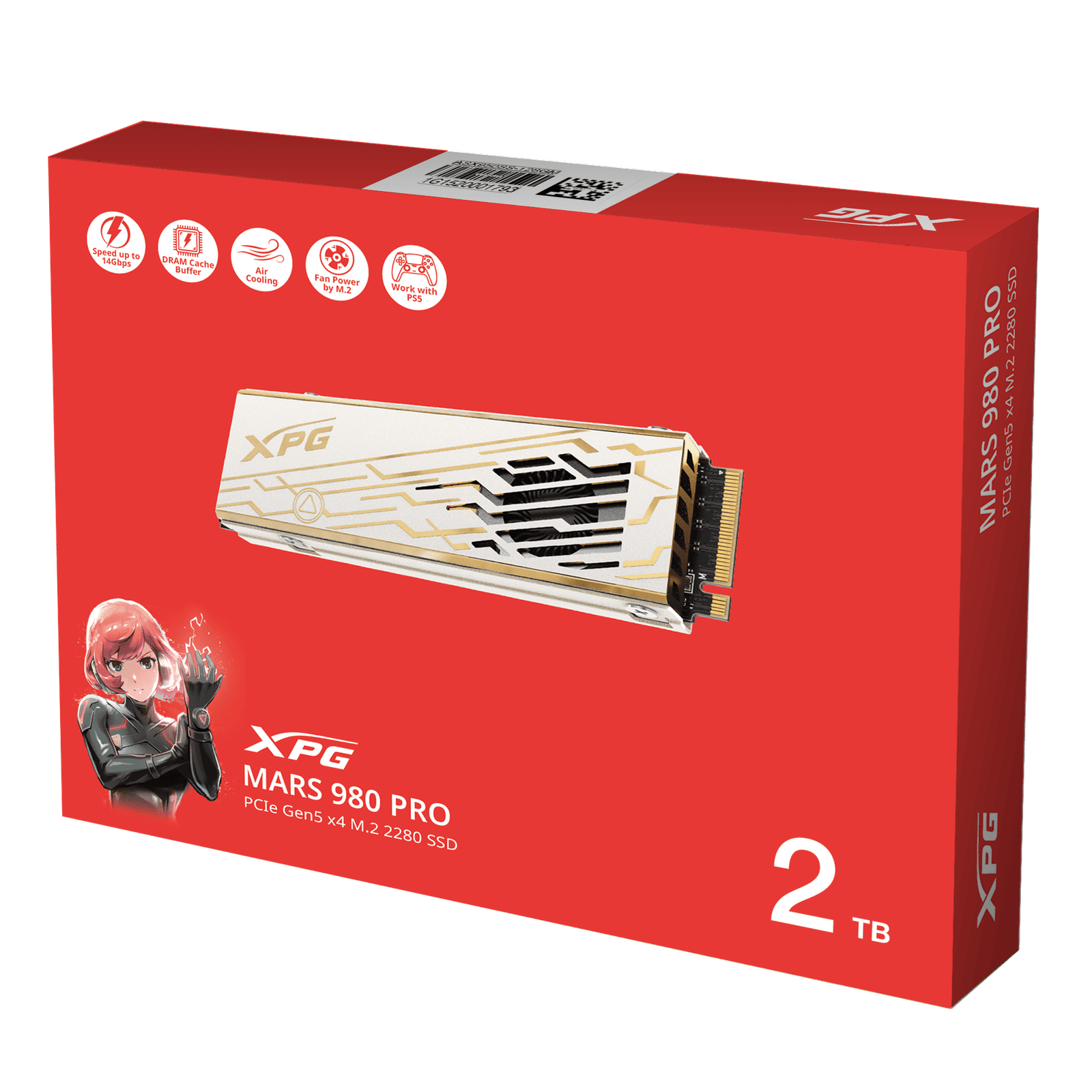 mars_980_pro_pk_2tb ADATA XPG Mars 980 Pro Gen5 2Tb SMAR-980P-2TCI - Image 2
